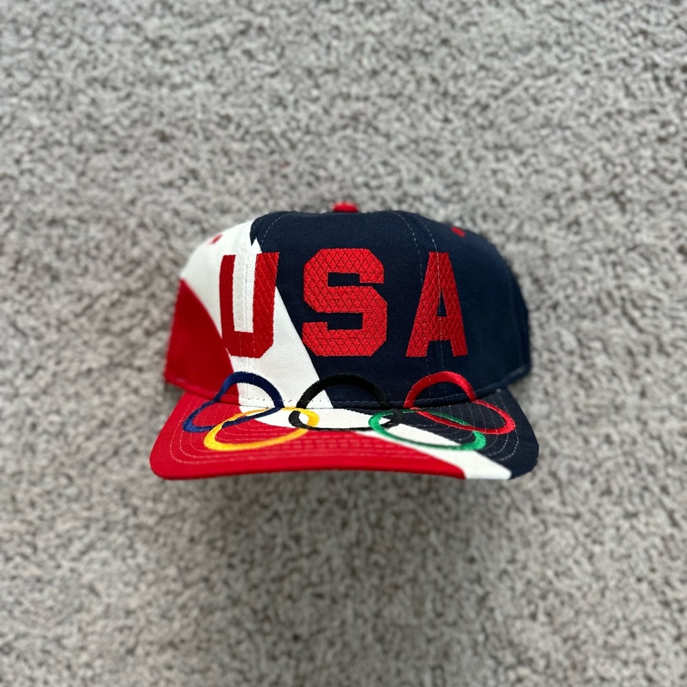 Vintage 90s USA Olympics StarterHat